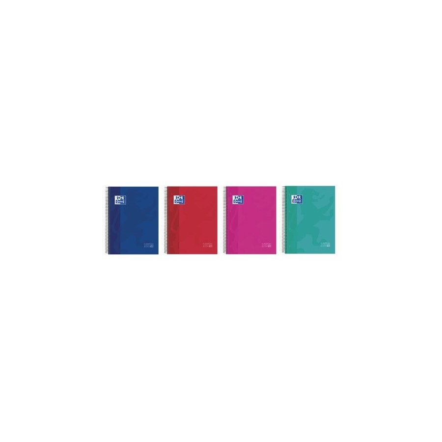 BLOC OXF. EU.BOOK 10 A4 150h CD.5 COL.(