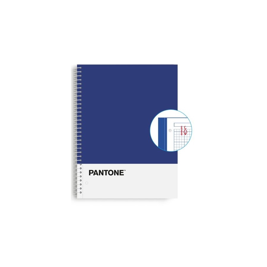 BLOC ESCOL.PANTONE A4 BASIC 80h 5x5 AZ