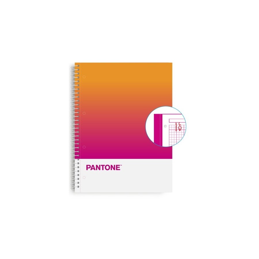 BLOC ESCOL.PANTONE A4 TOGET. 80h 5x5 CR