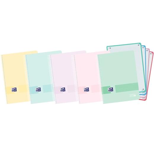 BLOC OXF. EU.BOOK 4 A5 120h CD.5 PASTEL