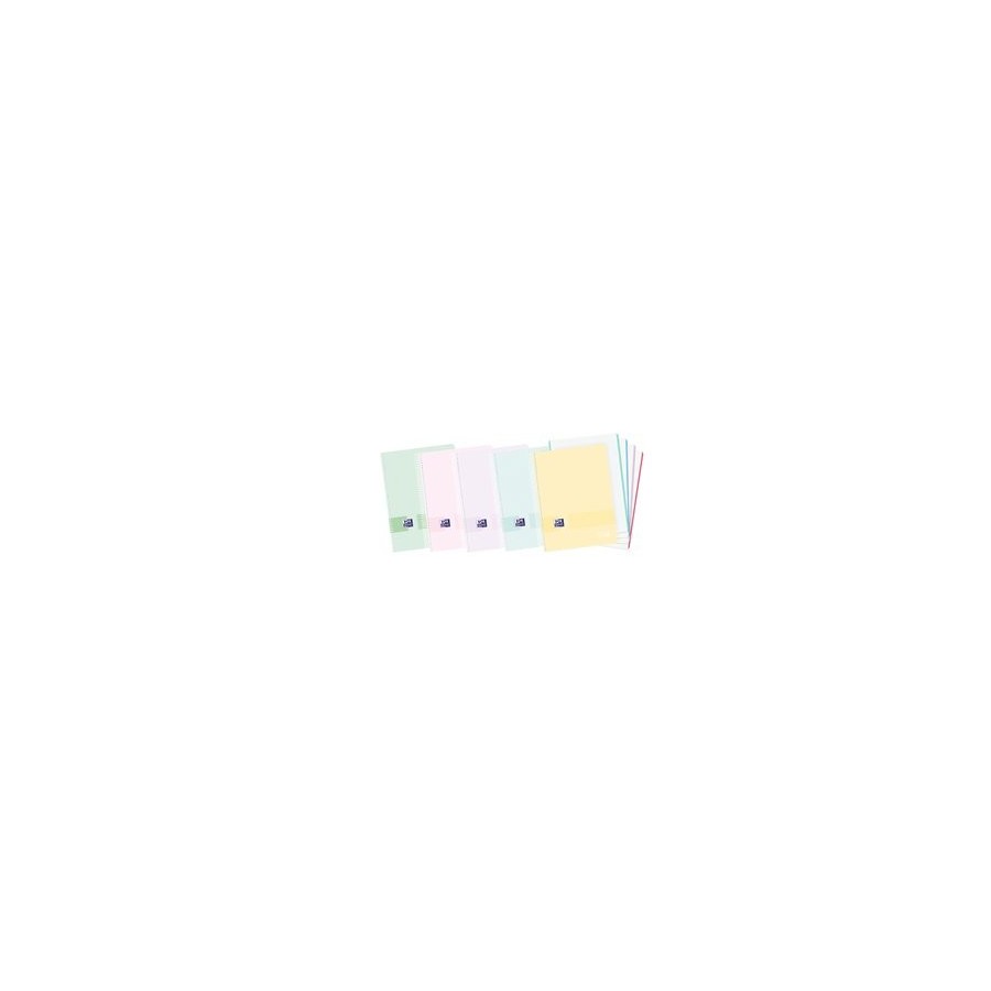 BLOC OXF. EU.BOOK 4 A6 120h CD.5 PASTEL