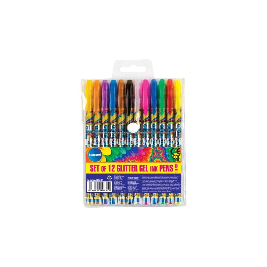 ROLLER GEL CENTRUM GLITTER 1,0 B/12