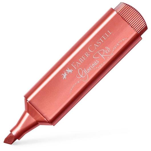 ROTUL.FLUOR FABER CASTELL 1546 MET.ROJO