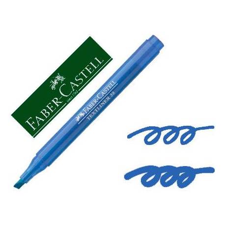 ROTUL.FLUOR FABER TEXLINER 38 AZUL