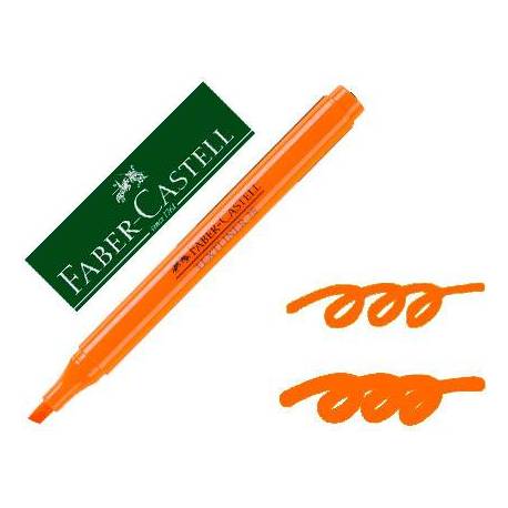 ROTUL.FLUOR FABER TEXLINER 38 NARANJA