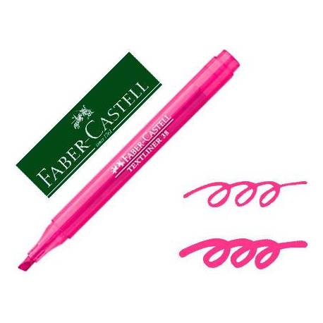 ROTUL.FLUOR FABER TEXLINER 38 ROSA