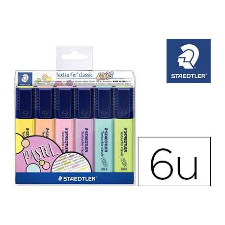 ROTUL.FLUOR STAED.364 TXSF.  ESTUCHE 6
