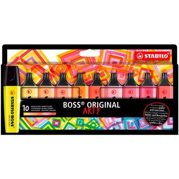 ROTUL. FLUOR. BOSS ARTY LINE CALIDO E/10