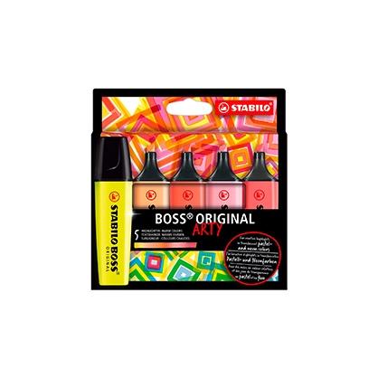 ROTUL. FLUOR. BOSS ARTY LINE CALIDO E/5
