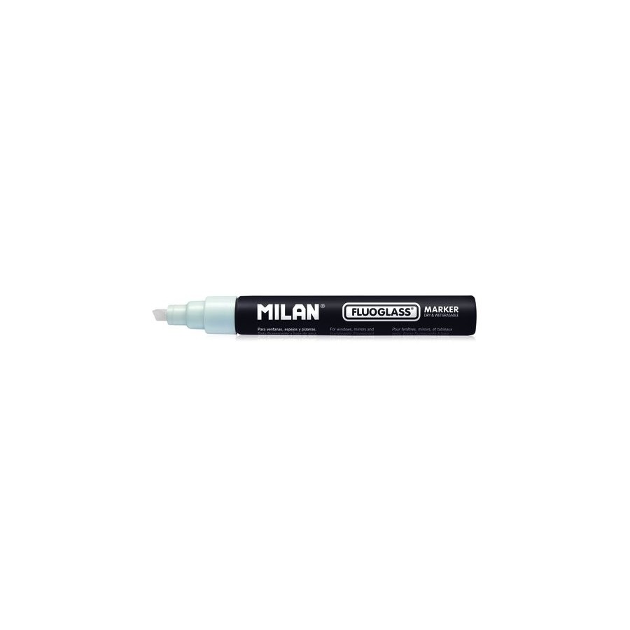 ROTULAD.PIZARRA MILAN FLUOGLASS BLANCO