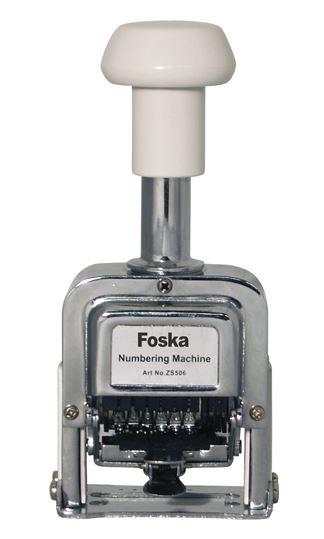 NUMERADOR AUT. FOSKA  6 BANDAS 5mm