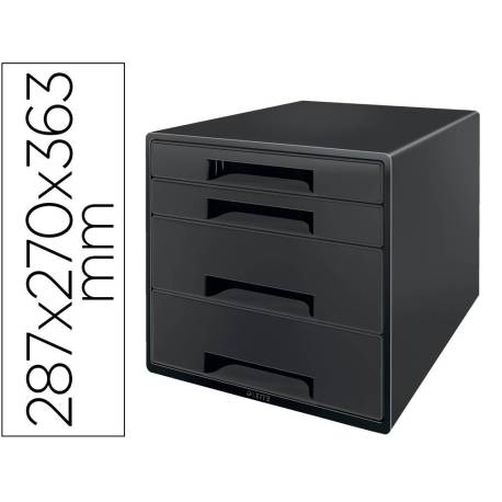 MODULO LEITZ RECYCLE 4 CAJ.NEGRO