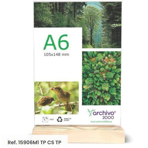EXPOSITOR SOBR. T A6 VERTICAL CRIST/MAD.