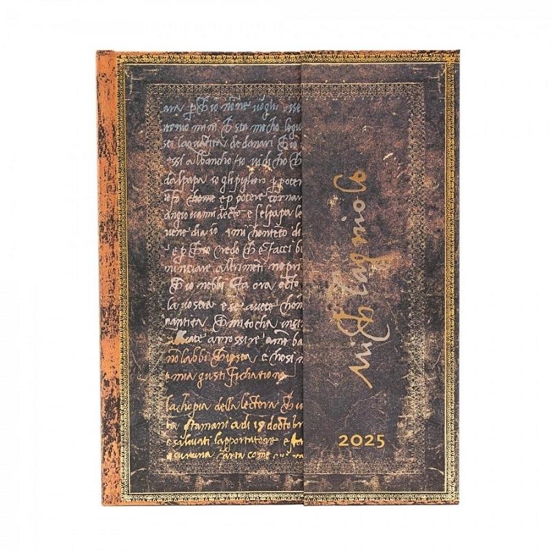 AGENDA PAPERBLANKS ULTRA MICHELANGELO, CALIGRAFÍA S/V 180X230MM