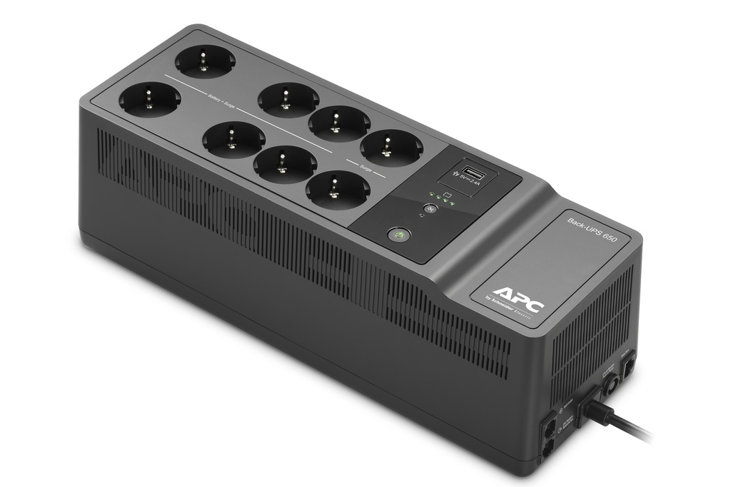 APC BACK-UPS 650VA 230V 1 USB CHARGING PORT - (OFFLINE-) USV SISTEMA DE ALIMENTACIÓN ININTERRUMPIDA (UPS) E