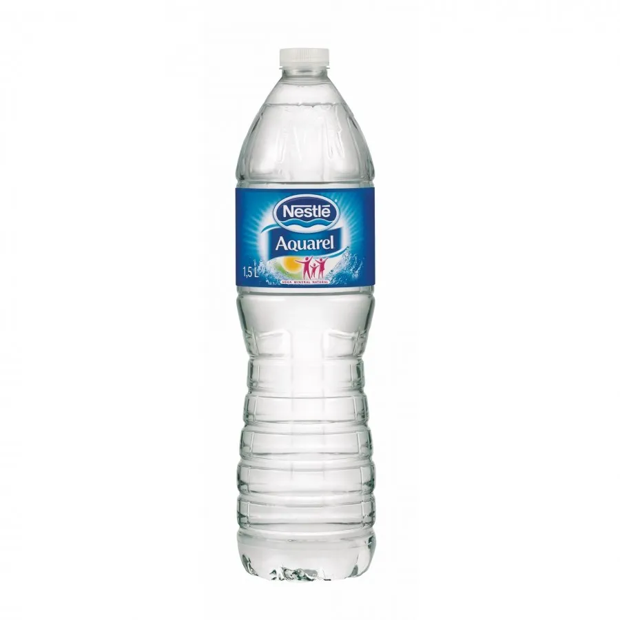 CAJA DE 12 BOTELLAS DE AGUA NESTLE AQUAREL 1,5L