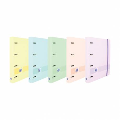 CARPETA EUROPEANBINDER + LIVE&GO PASTEL A4 RECAMBIO 5 SIN ENCOLAR