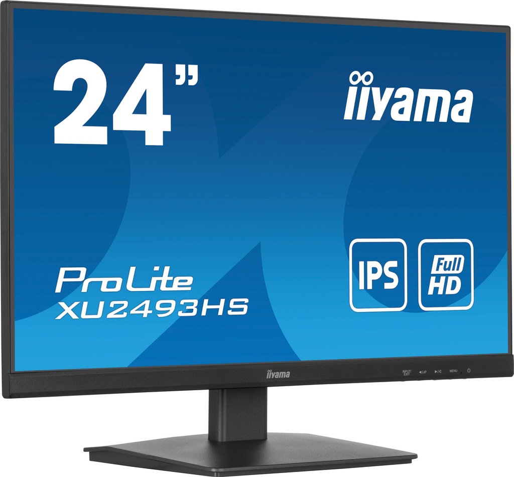 MONITOR IIYAMA 23,8" XU2493HS-B6, FHD, IPS, 100HZ, 0,5 MS, HDMI, DISPLAY PORT 100HZ, PROLITE