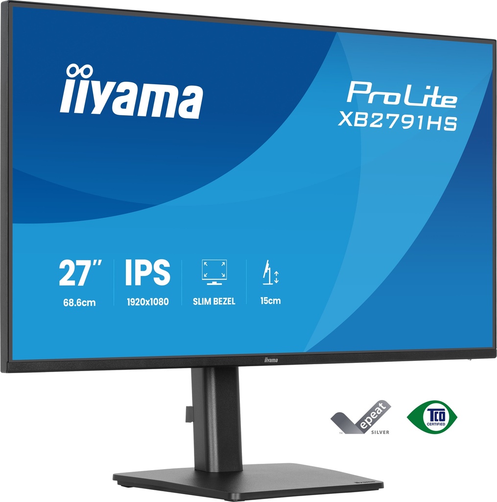 MONITOR IIYAMA 27" IPS, 4-SIDE SLIM BEZEL1920X1080 120HZ