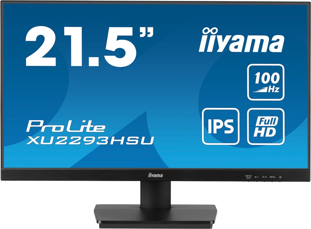 MONITOR IIYAMA PROLITE XU2293HSU-B6 PANTALLA PARA PC 54,6 CM (21.5") 1920 X 1080 PIXELES FULL HD LED NEGRO