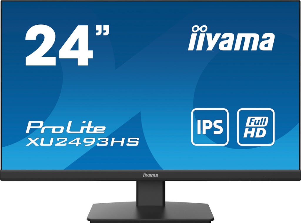 MONITOR IIYAMA XU2493HS-B5 PANTALLA PARA PC 61 CM (24") 1920 X 1080 PIXELES FULL HD LED NEGRO