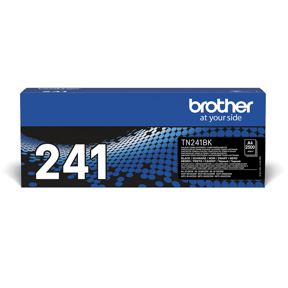 Brother TN241 Negro Cartucho de Toner Original