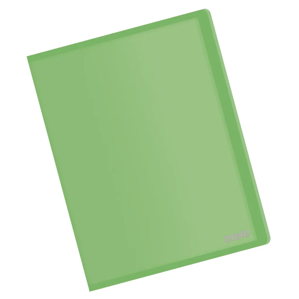 Carpeta de 10 fundas flexibles extra azul