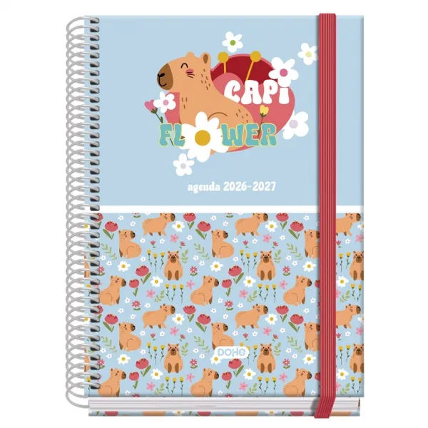 Agenda PRIME A5 Semana vista CAPI FLOWER