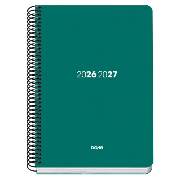 Agenda BASIC PP A5 Semana vista VERDE
