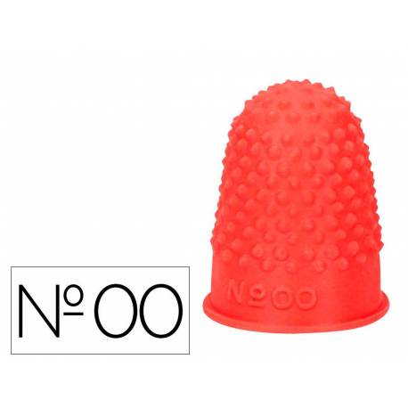 DEDALES de GOMA NARANJA Nº 00