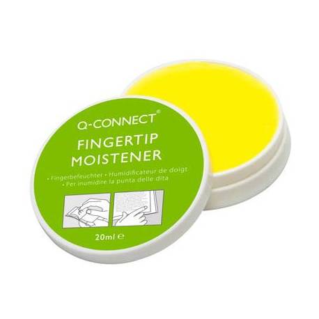 Humedecedor de dedos q-connect para pasar paginas y contar billetes envase de 20 ml