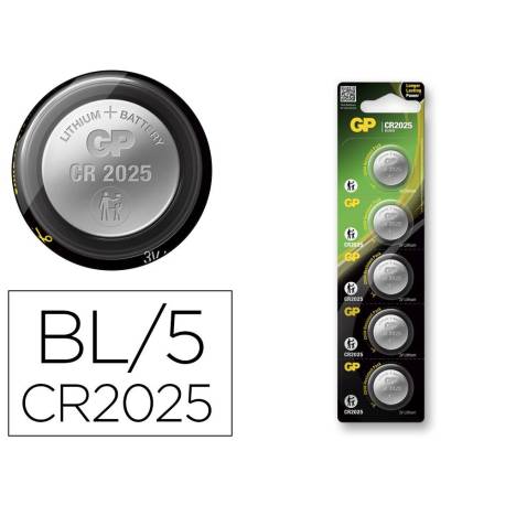 Pila Boton Litio 3 V Cr2025 GP
