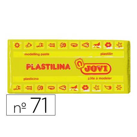 JOVI Plastilina 150GR COLOR amarillo oscuro