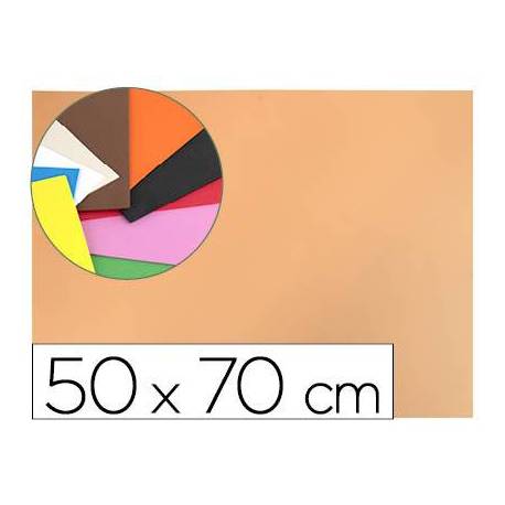 GOMA EVA 50 x 70 CM (NEGRO, ROJO, AZUL, AMARILLO, MARRON, NARANJA, CARNE)