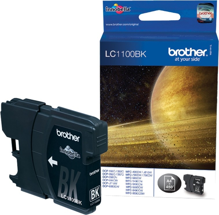 [LC1100BK] CART.IJ. BROTHER LC 1100BK NEGRO