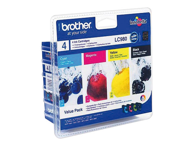 [LC980VALBP] CART.IJ. BROTHER LC-980VALBP PACK 4