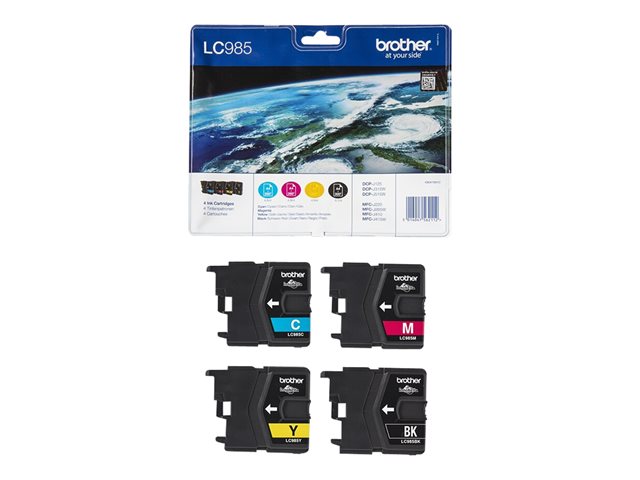 [LC985VALBP] CART.IJ. BROTHER LC-985VALBP PACK 4