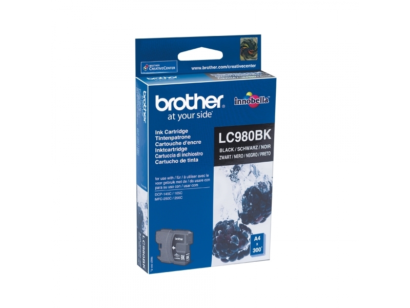 [LC980BK] CART.IJ. BROTHER LC 980BK NEGRO