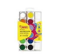 ACUARELAS JOVI 22 mm ESTUCHE de 12