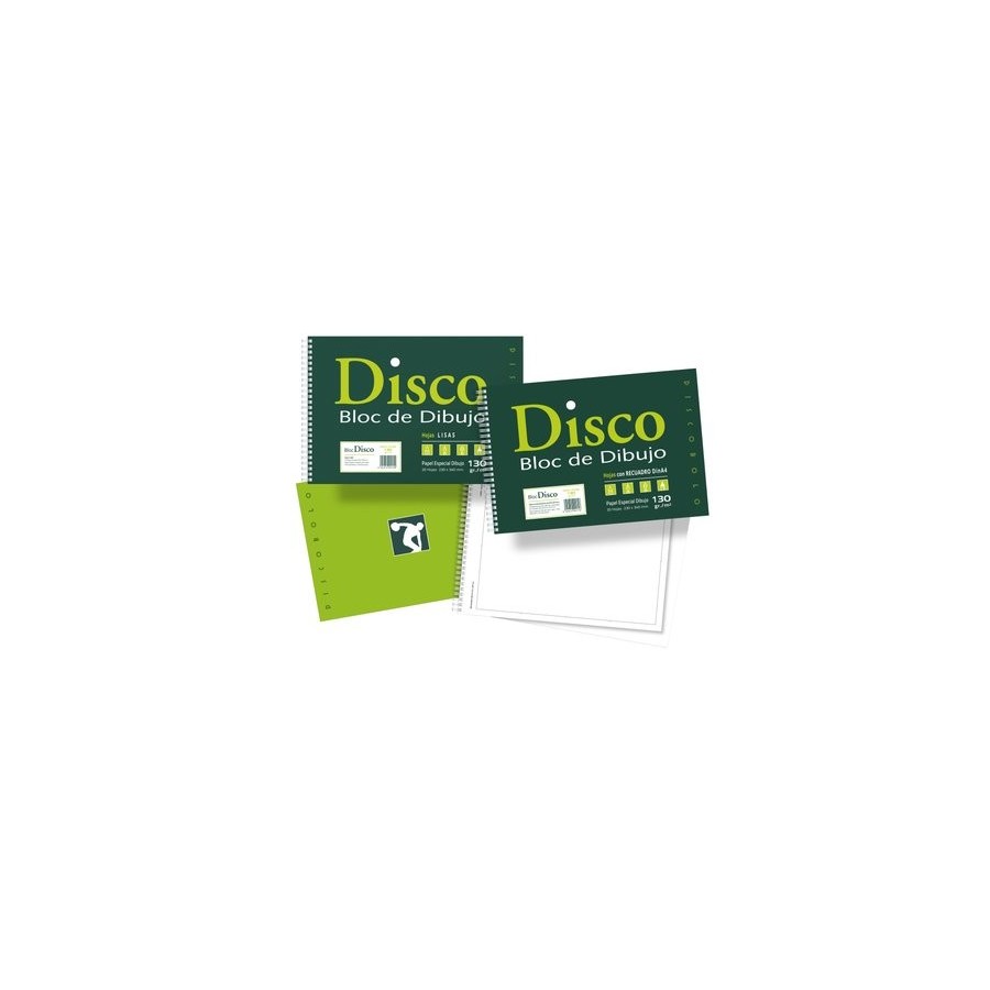 BLOC DIBUJO ZORR. DISCO C/REC. 23x34 130