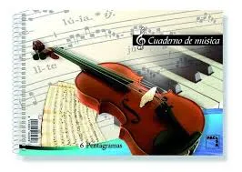BLOCK MUSICA 4º 6 PENTAGRAMAS