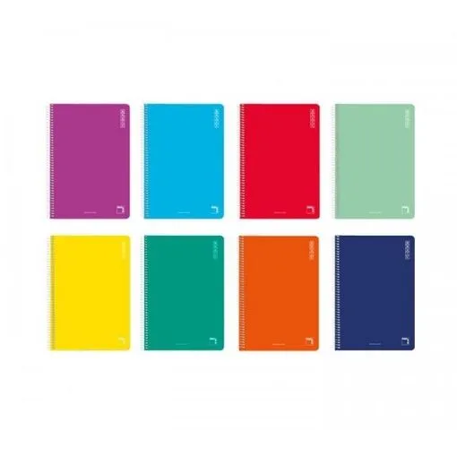 CUADERNO 4º SERIE BASIC  60 GRS. PT. 2,5 C.M. TAPA CARTONCILLO