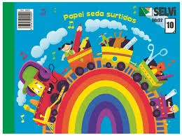 BLOC MANUALIDADES SADIPAL PAPEL DE SEDA 10H