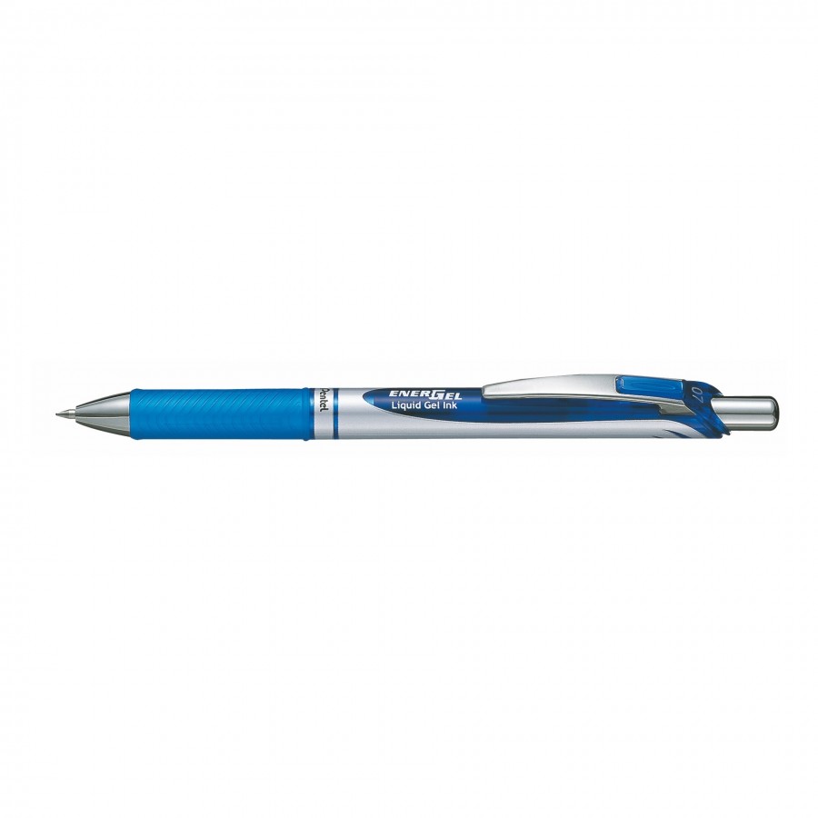 BOLÍGRAFO ENERGEL RETRÁCTIL "DE LUXE" .PENTEL COL.AZUL