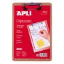 CARP.PINZA PORTABLOCS APLI A5 MADERA