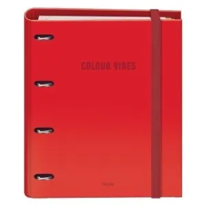 CARPEBLOC DOHE COLOUR VIBES A4 ROJO