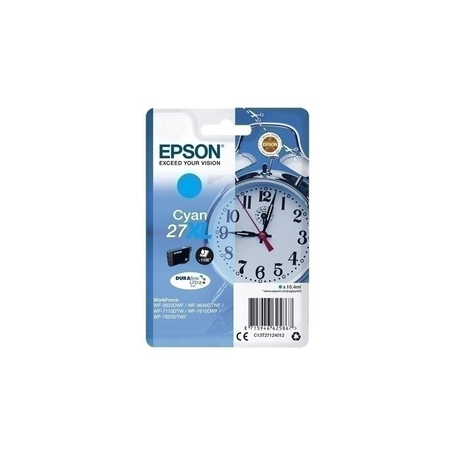 CART.IJ.EPSON T271240 Nº27XL CIAN