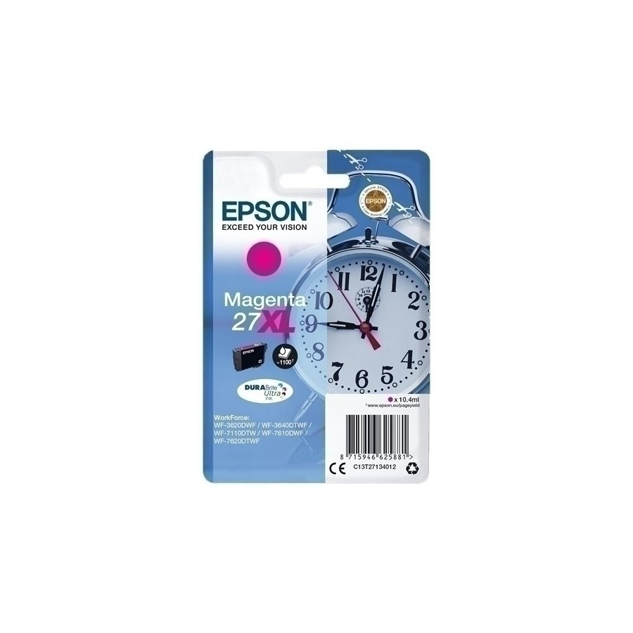 CART.IJ.EPSON T271340 Nº27XL MAGENTA