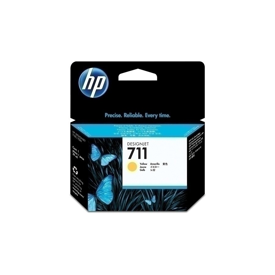 CART.IJ.HP CZ132A Nº711 AMARILLO 29 ML