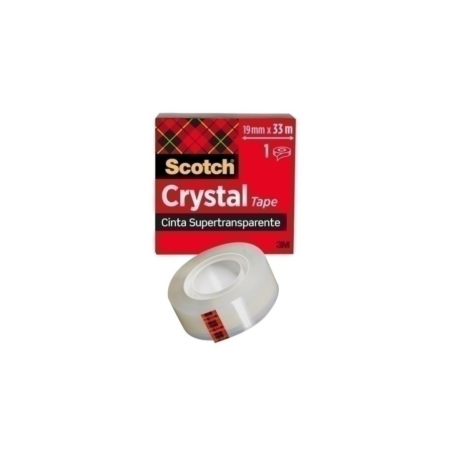 CINTA ADHESIVA SCOTCH CRYST.33x19